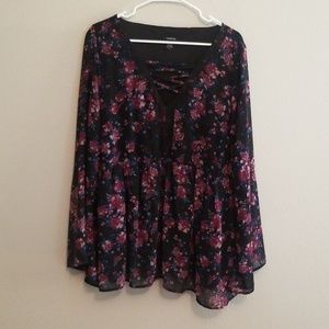 Flowy Floral Blouse
